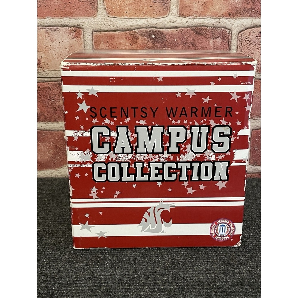 Scentsy Washington State University Full Size Warmer Campus Collection Cougars
